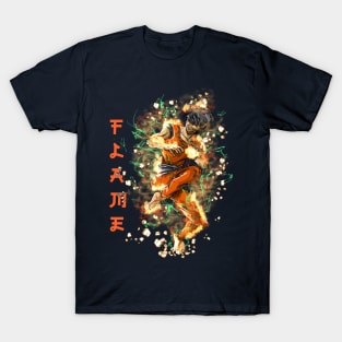 Flame Fighter, Fight for Freedom!!! T-Shirt
